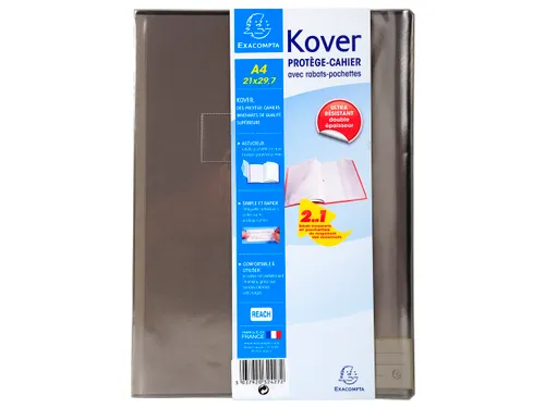 Schriftomslagen Kover transparant 21x29,7cm