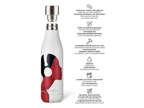 Thermosfles Les Artistes Paris 500ml Music