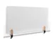 Bureauscherm Elements whiteboard 60x120cm klemmen