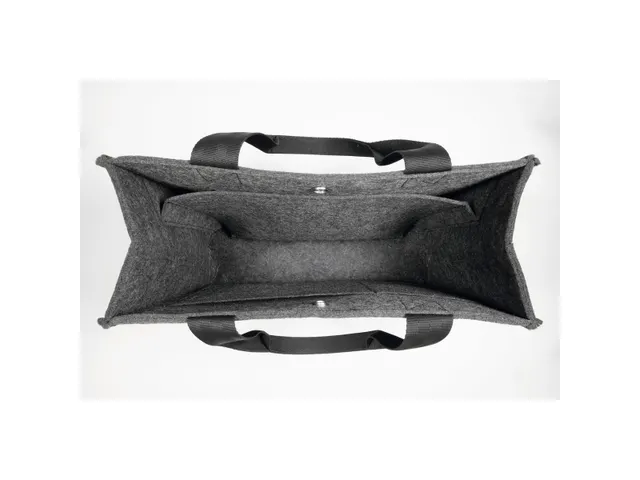 Bureau Tas Hybride werken Basic M donkergrijs 360x280x150mm