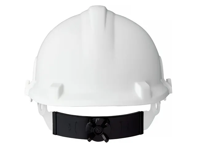 Veiligheidshelm Arco Champion Plus met draaiknop wit