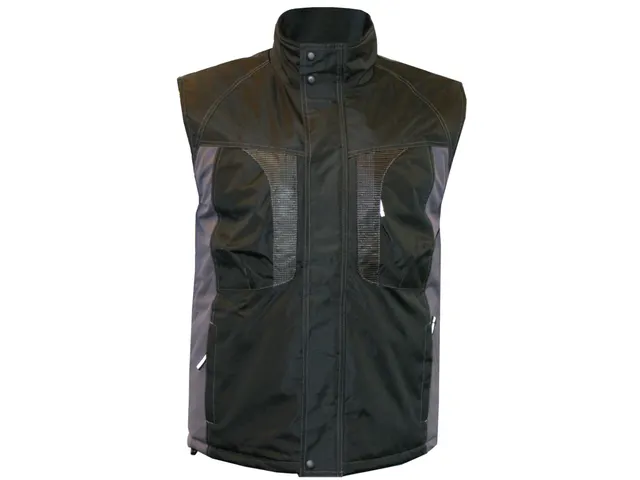 M-Wear 0320 bodywarmer Maat 3XL Zwart Grijs