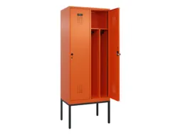 locker voor scheiding van kleding,HxBxD 2120x800x500mm,2vak
