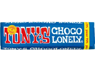Chocolade Tony's Chocolonely reep 50gr puur - 1