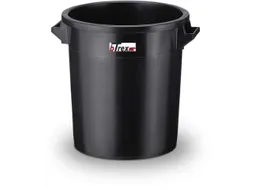 ton,HxØ 410x390mm,35l,HDPE,zwart