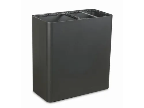 Afvalverzamelstation,2X100L,Romp Zwart