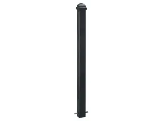 Trottoirpaal H 900Mm 70X70Mm Met Halve Kogel-Kap Om In Te Betonneren - 1