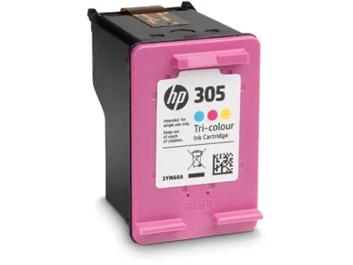 305 3 Kleuren Inktcartridge 3YM60AE 100 pagina's Geel Cyaan Magenta