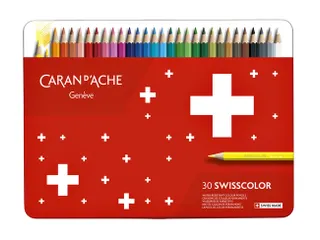 Kleurpotloden Caran d'Ache Swisscolor 30stuks assorti - 1