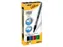 Viltstift Bic Velleda liquid whiteboard rond medium assorti doos à 4