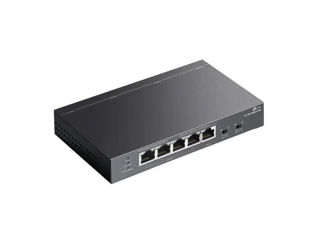 TP-Link TL-SG1005P-PD, Gigabit Ethernet (10/100/1000), Power over Ethe
