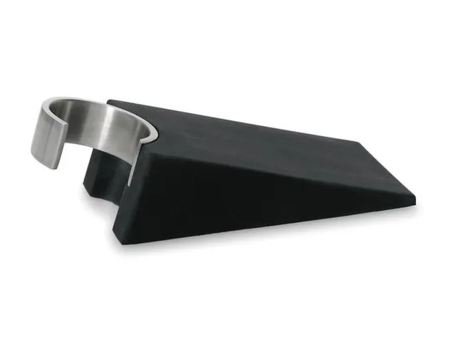 Deurspie,Hard Rubber,Zwart/Zilverkleurig,M. Haak