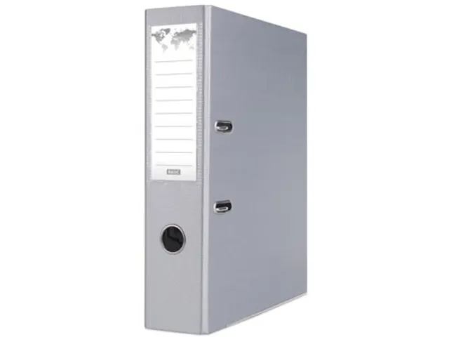 BASIC-S ordner A4 PP rug van 7,5 cm grijs