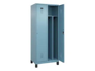 locker voor scheiding van kleding,HxBxD 1950x800x500mm,2vak - 1