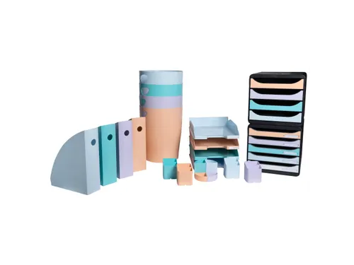 ECOBIN Papiermand A quarel pastelgroen