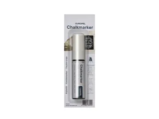 Krijtstift Europel 15mm wit blister 1 stuk - 2