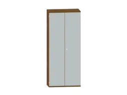 Kantoorkast 1920x800x430mm Decor Romp Noten Decor Front Lichtgrijs