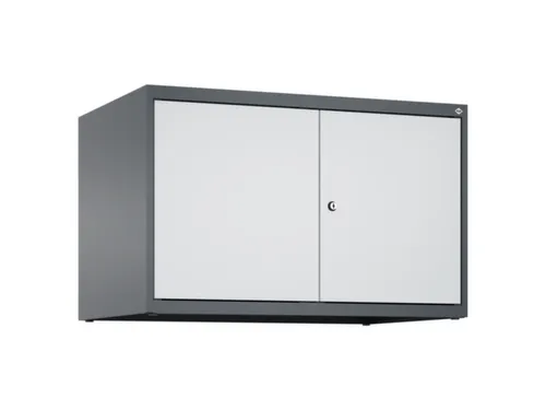 opzetkast,v. locker voor scheiding van kleding,2vak.,vak B 400mm