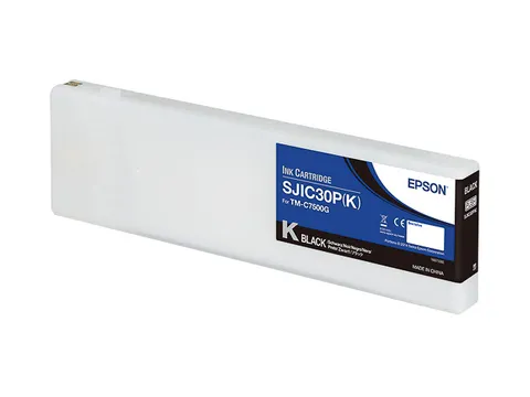 C33S020639 Epson CW Inkt Zwart SJIC30PK TM-C7500G