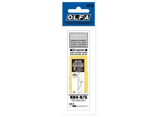 Reservemes Olfa KB4-R blister à 5 stuks