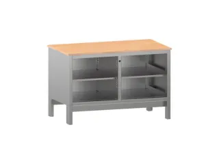 werkbank,HxBxD 870x1250x725mm,multiplexblad,draagverm. 1000kg,4voeten - 2