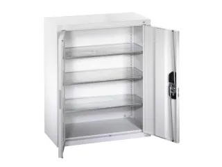 Kast Met Openslaande Deuren Hxbxd 830x700x300mm 4legborden Staal - 1