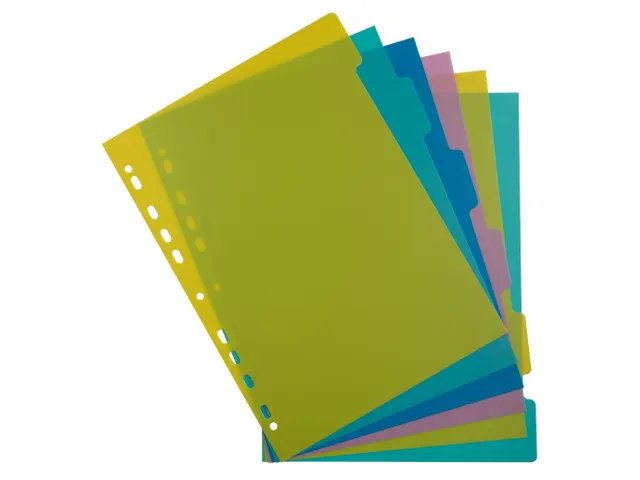Tabbladen PP FOREVER YOUNG A4 6 tabs