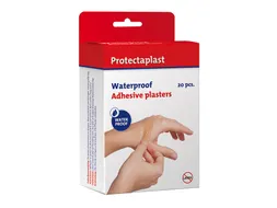 Waterafstotende bruine pleisters Protectaplast assorti 20 stuks