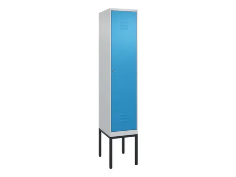 locker,HxBxD 2120x400x500mm,1vak,vak B 400mm,cil.-slot,voetonderstel