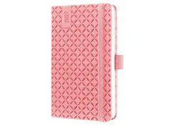 Weekagenda Flair A6 2027 (NL/FR/EN/DU) Rose Pink Hardcover
