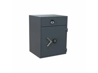 Salvus Tivoli 2 Afstortkluis elektronisch slot 84x65x55cm Grafietgrijs - 2