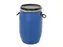 Kunststof ton 60 Liter Blauw