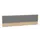 opzetpaneel,v. bureau,aanbouw achter,B 2000mm,NE-esdoorn,BN8078-grijs