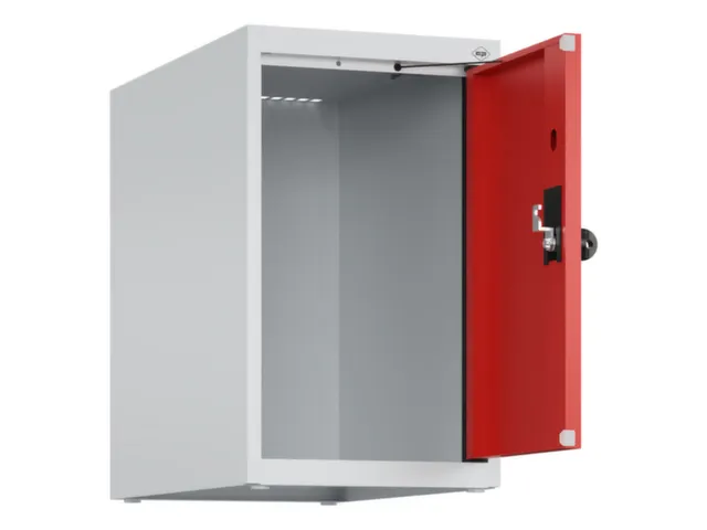 opzetkast,v. locker,1vak.,vak B 300mm,HxBxD 500x300x500mm,draaigrendel