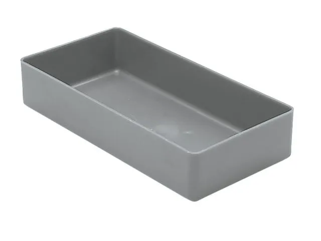 Bacs de rangement HxLxl 40x198x99mm gris