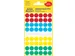 Etiket Avery Zweckform 3088 Rond Ø12mm Assorti 270 Stuks