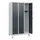 schoollocker,HxBxD 1630x900x500mm,3vak,vak B 300mm,draaigrendel,voeten