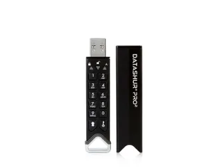 iStorage datAshur PRO2 USB Stick 32GB Gecodereerd Zwart - 1
