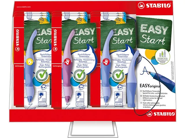 Winkeldisplay STABILO EASYoriginal Pastel gelroller Assorti 9 stuks