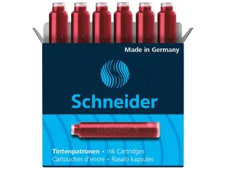 Inktpatroon Schneider Rood 6 stuks - 3