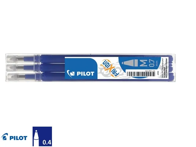 Rollerpenvulling Pilot Frixion Ball 0.7mm Medium punt Blauw