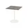 bistrotafel,HxBxD 730x700x700mm,rechthoekig,schotelvoet wit