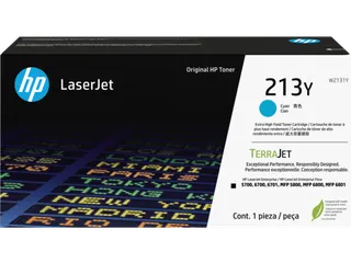 HP W2131Y Toner Blauw Origineel 213Y Extra Hoge Capaciteit - 1