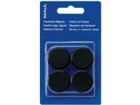 magneet MAULsolid, diameter 38 mm, zwart, 4 stuks