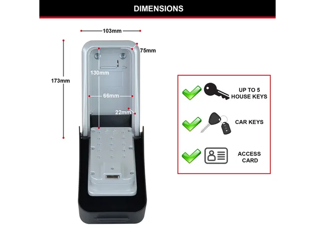 Sleutelkluis MasterLock 5426EURD Select Access XL cijfercombinatieslot