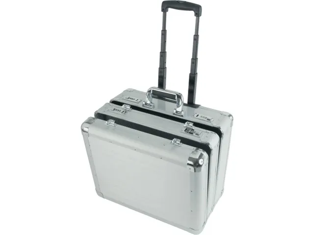 Attaché-case trolley Alumaxx challenger aluminium argent
