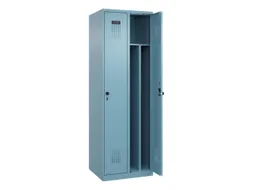 locker voor scheiding van kleding,HxBxD 1850x600x500mm,2vak