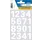 Etiket Herma 4170 25mm Getallen 0-9 Wit Folie 2 vel