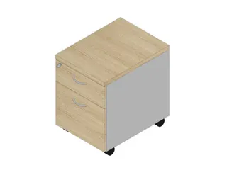 mobiel ladeblok,HxBxD 580x420x560mm,1lade(n),1hangmappenframes - 1