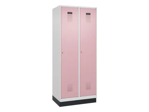 locker,HxBxD 1950x800x500mm,2vak,vak B 400mm,cil.-slot,sokkel